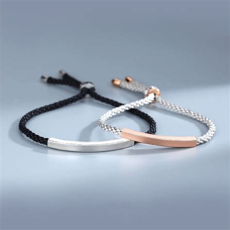 simple matching bracelets for couples